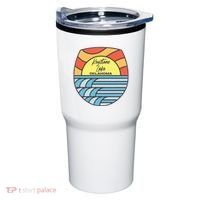 Keystone Lake Oklahoma Ok Sunset Vacation Souvenir Tumbler thumb 0