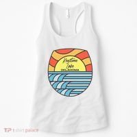 Keystone Lake Oklahoma Ok Sunset Vacation Souvenir Women's Tank Top thumb 0