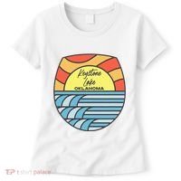 Keystone Lake Oklahoma Ok Sunset Vacation Souvenir Women's T-Shirt thumb 0