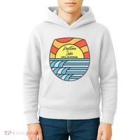 Keystone Lake Oklahoma Ok Sunset Vacation Souvenir Kids Hoodie thumb 4