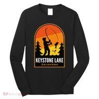 Keystone Lake Oklahoma Fishing Long Sleeve Shirt thumb 0