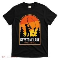 Keystone Lake Oklahoma Fishing T-Shirt thumb 0
