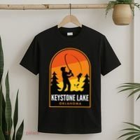 Keystone Lake Oklahoma Fishing T-Shirt thumb 2