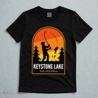 Keystone Lake Oklahoma Fishing T-Shirt thumb 5