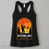 Keystone Lake Oklahoma Fishing Women's Tank Top thumb 3