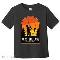 Keystone Lake Oklahoma Fishing Toddler T-Shirt thumb 0