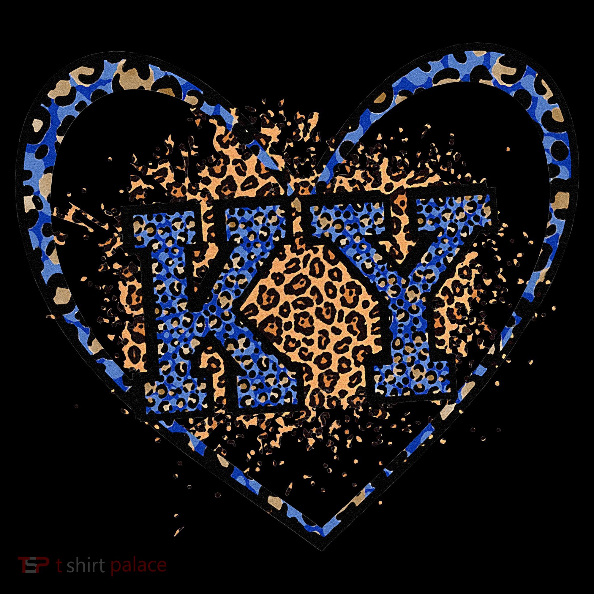 Kentucky Leopard Print KY Pride Kentucky Girl Cute State  Coffee Mug