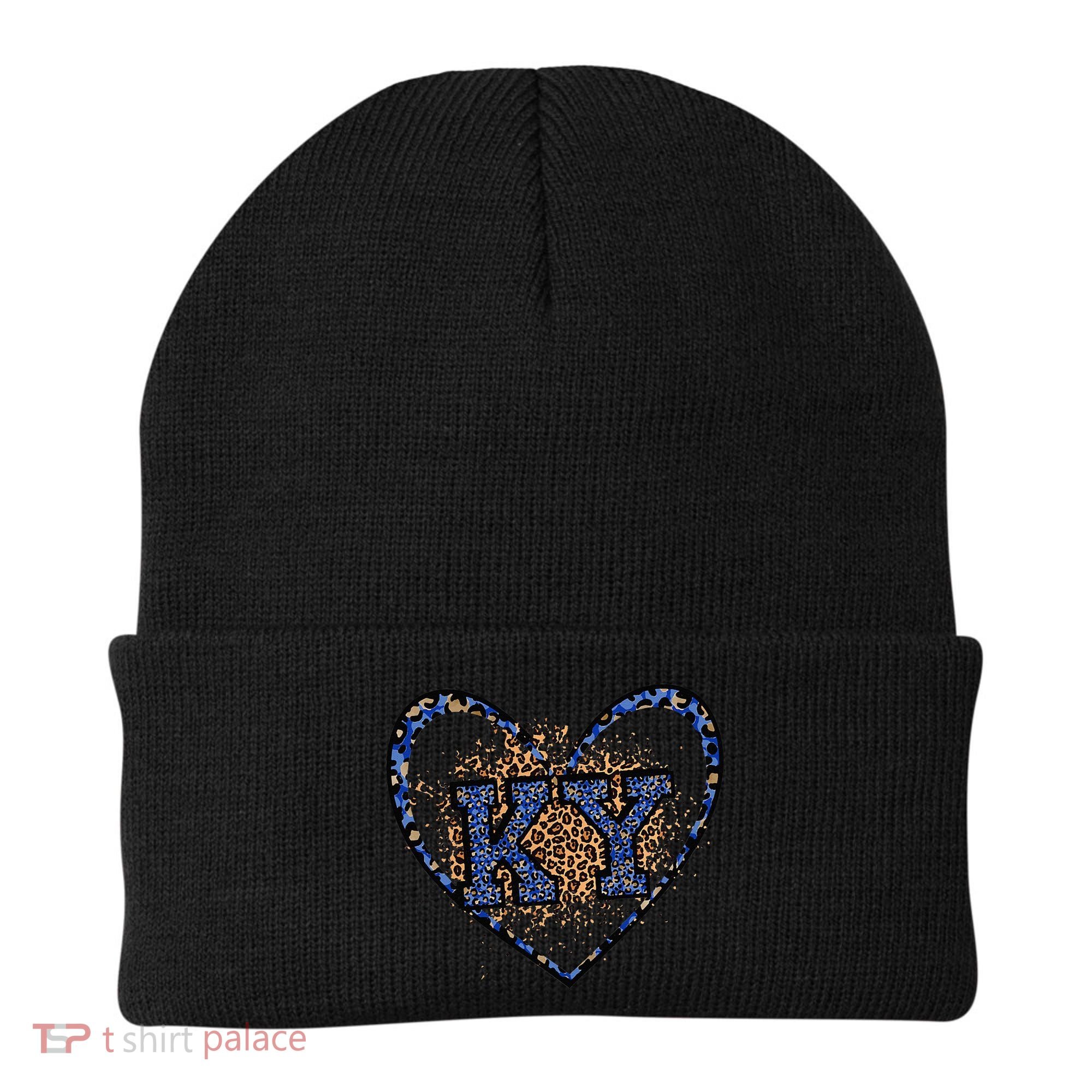 Kentucky Leopard Print KY Pride Kentucky Girl Cute State  Beanie