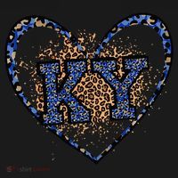 Kentucky Leopard Print KY Pride Kentucky Girl Cute State  Women's Hoodie thumb 2