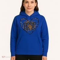 Kentucky Leopard Print KY Pride Kentucky Girl Cute State  Hoodie thumb 5