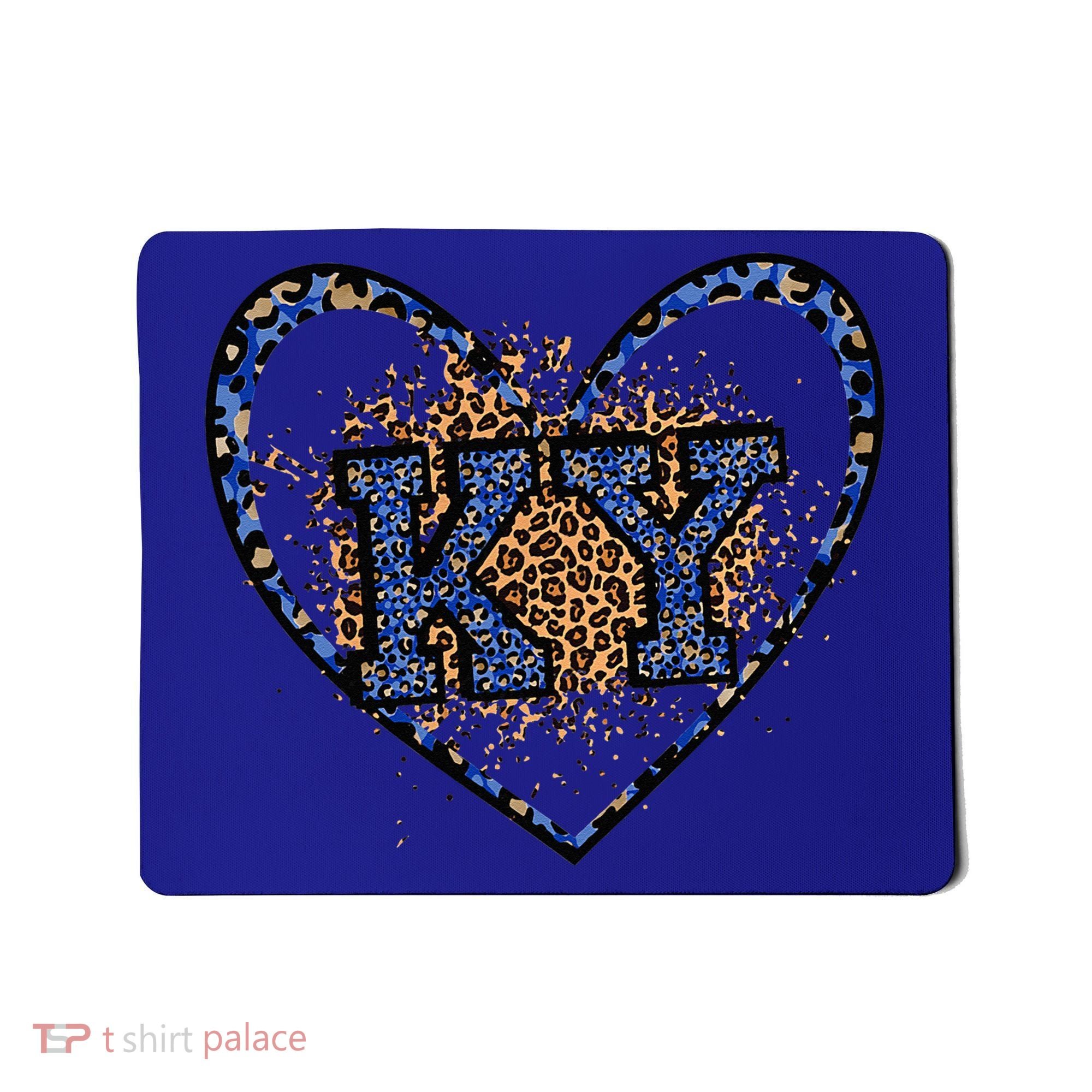 Kentucky Leopard Print KY Pride Kentucky Girl Cute State  Mousepad