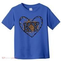 Kentucky Leopard Print KY Pride Kentucky Girl Cute State  Toddler T-Shirt thumb 0