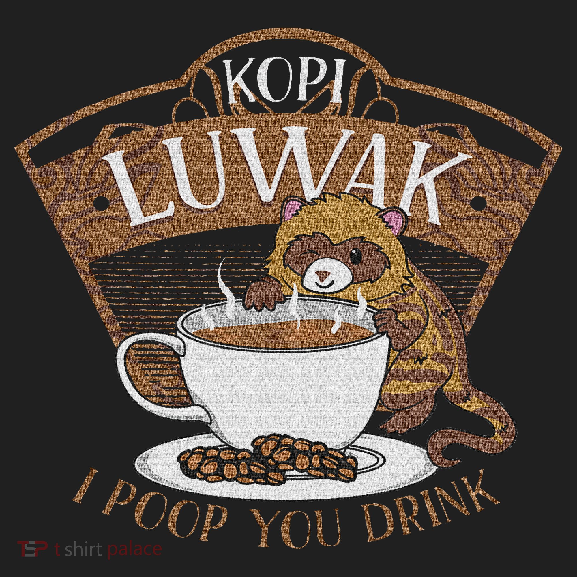 Kopi Luwak Palm Civet Fermented Coffee I Poop You Drink Fun Beanie