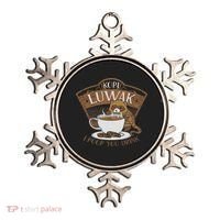 Kopi Luwak Palm Civet Fermented Coffee I Poop You Drink Fun Ornament thumb 0