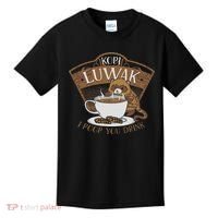 Kopi Luwak Palm Civet Fermented Coffee I Poop You Drink Fun Kids T-Shirt thumb 0