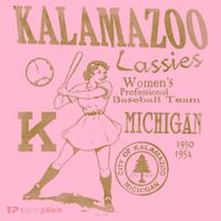 Kalamazoo Lassies Professional Women Baseball Team Coaster thumb 2
