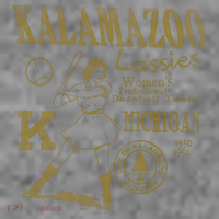 Kalamazoo Lassies Professional Women Baseball Team Toddler Hoodie thumb 2