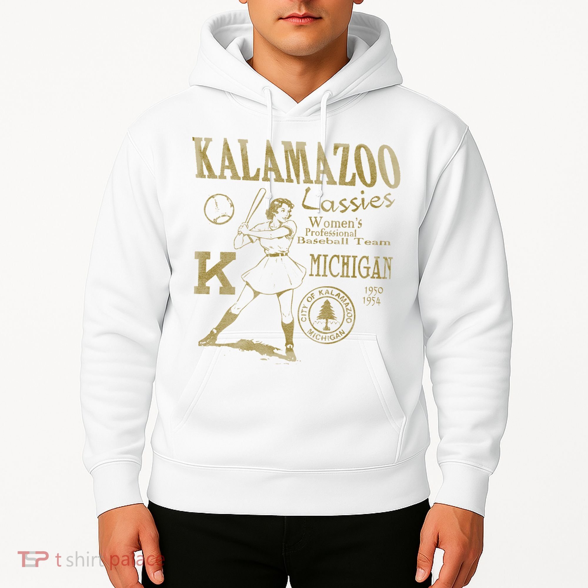 Kalamazoo Lassies Professional Women Baseball Team Hoodie