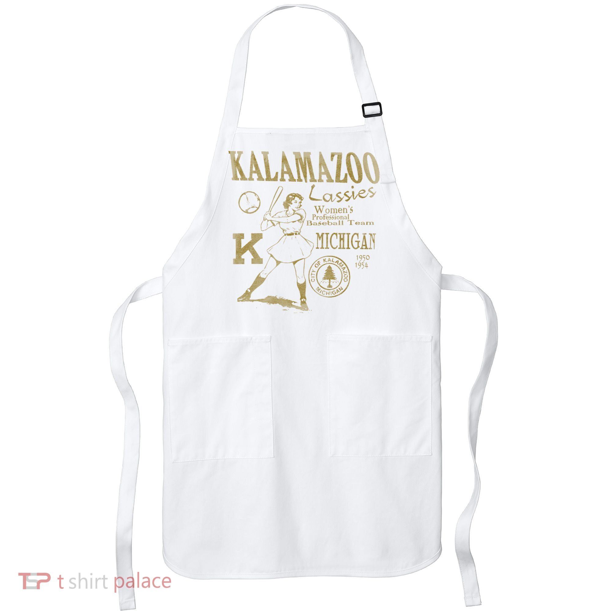 Kalamazoo Lassies Professional Women Baseball Team Apron