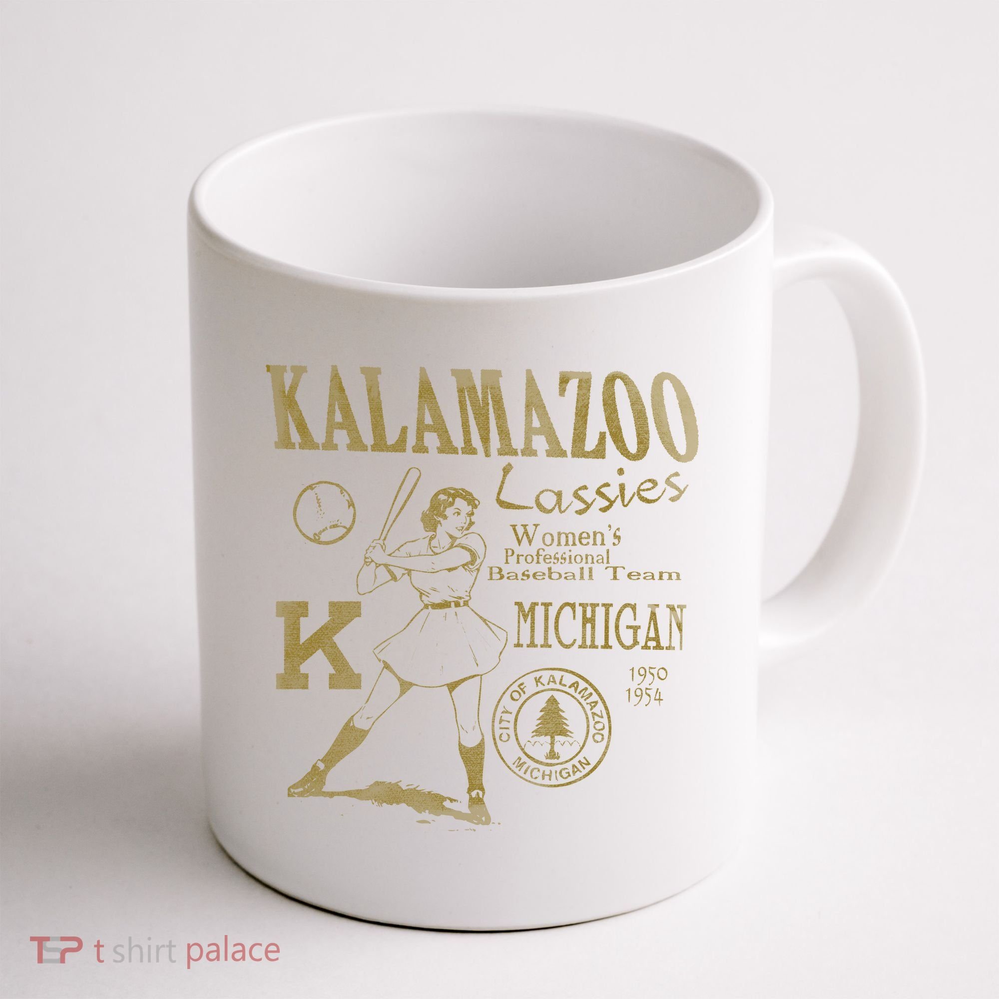 Kalamazoo Lassies Professional Women Baseball Team Coffee Mug