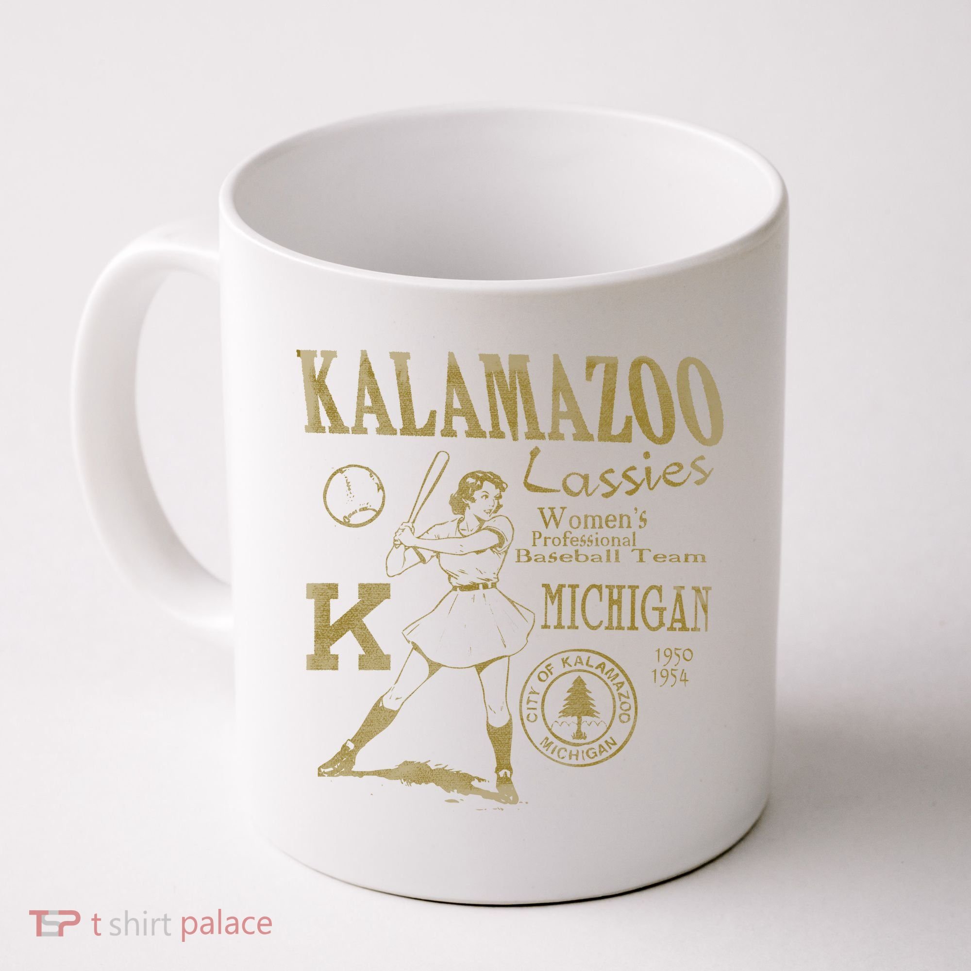Kalamazoo Lassies Professional Women Baseball Team Coffee Mug