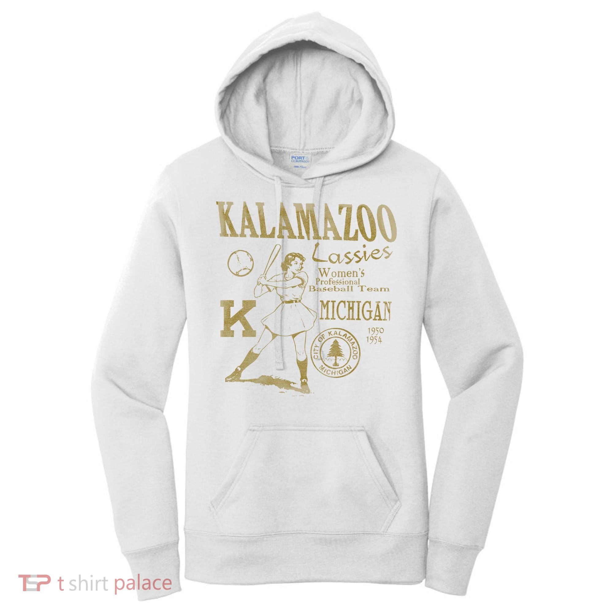 Kalamazoo Lassies Professional Women Baseball Team Women's Hoodie
