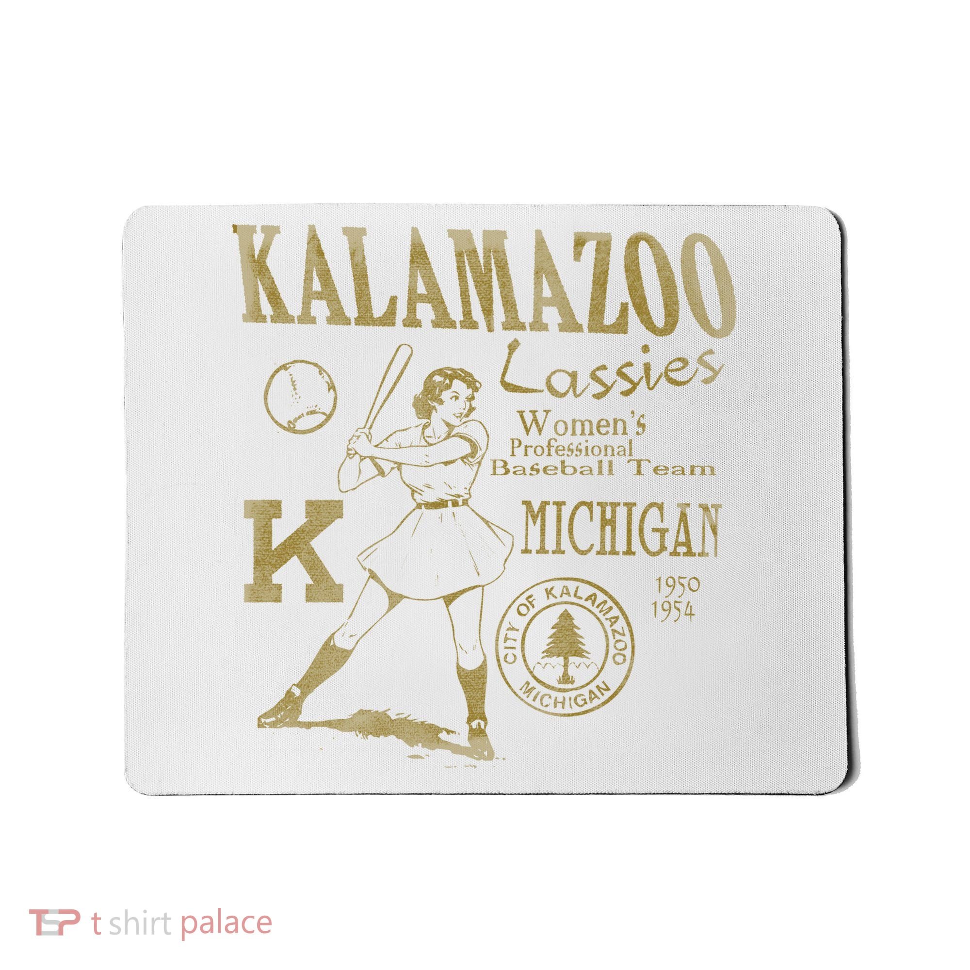 Kalamazoo Lassies Professional Women Baseball Team Mousepad