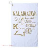 Kalamazoo Lassies Professional Women Baseball Team Golf Towel thumb 0