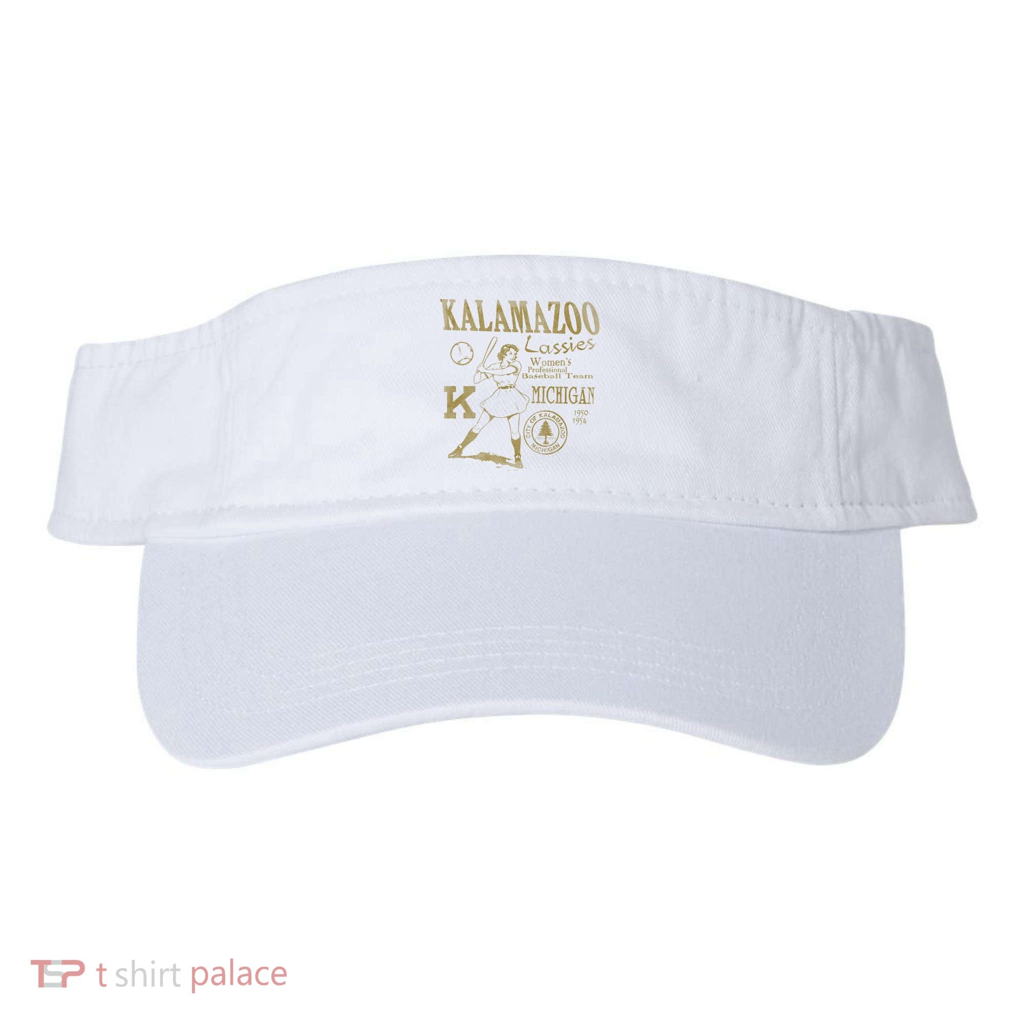 Kalamazoo Lassies Professional Women Baseball Team Visor