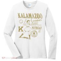 Kalamazoo Lassies Professional Women Baseball Team Women's Long Sleeve Shirt thumb 0