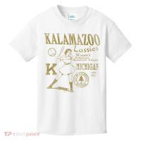 Kalamazoo Lassies Professional Women Baseball Team Kids T-Shirt thumb 0