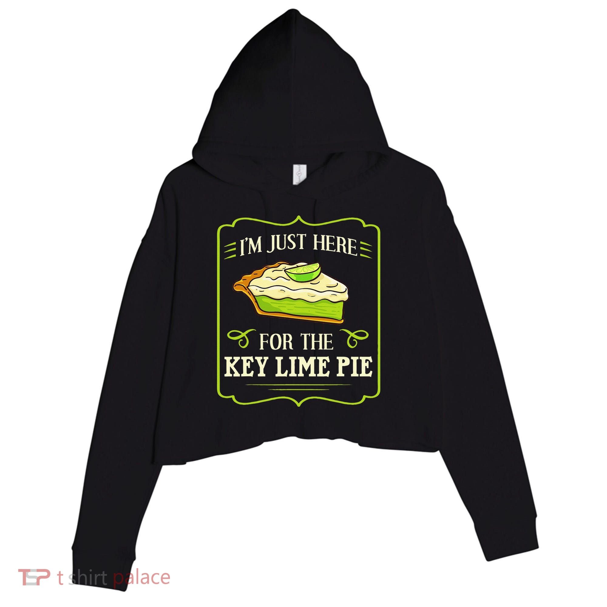 Key Lime Pie Recipe West Florida Crop Fleece Hoodie