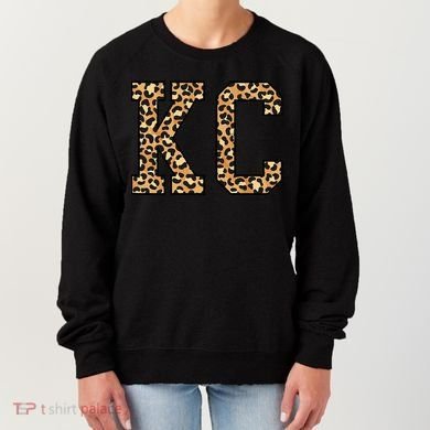 KC Leopard Pattern Wo Kansas City Women's Sweatshirt