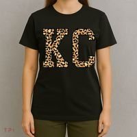 KC Leopard Pattern Wo Kansas City T-Shirt thumb 4