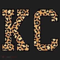 KC Leopard Pattern Wo Kansas City Golf Towel thumb 3
