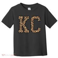 KC Leopard Pattern Wo Kansas City Toddler T-Shirt thumb 0