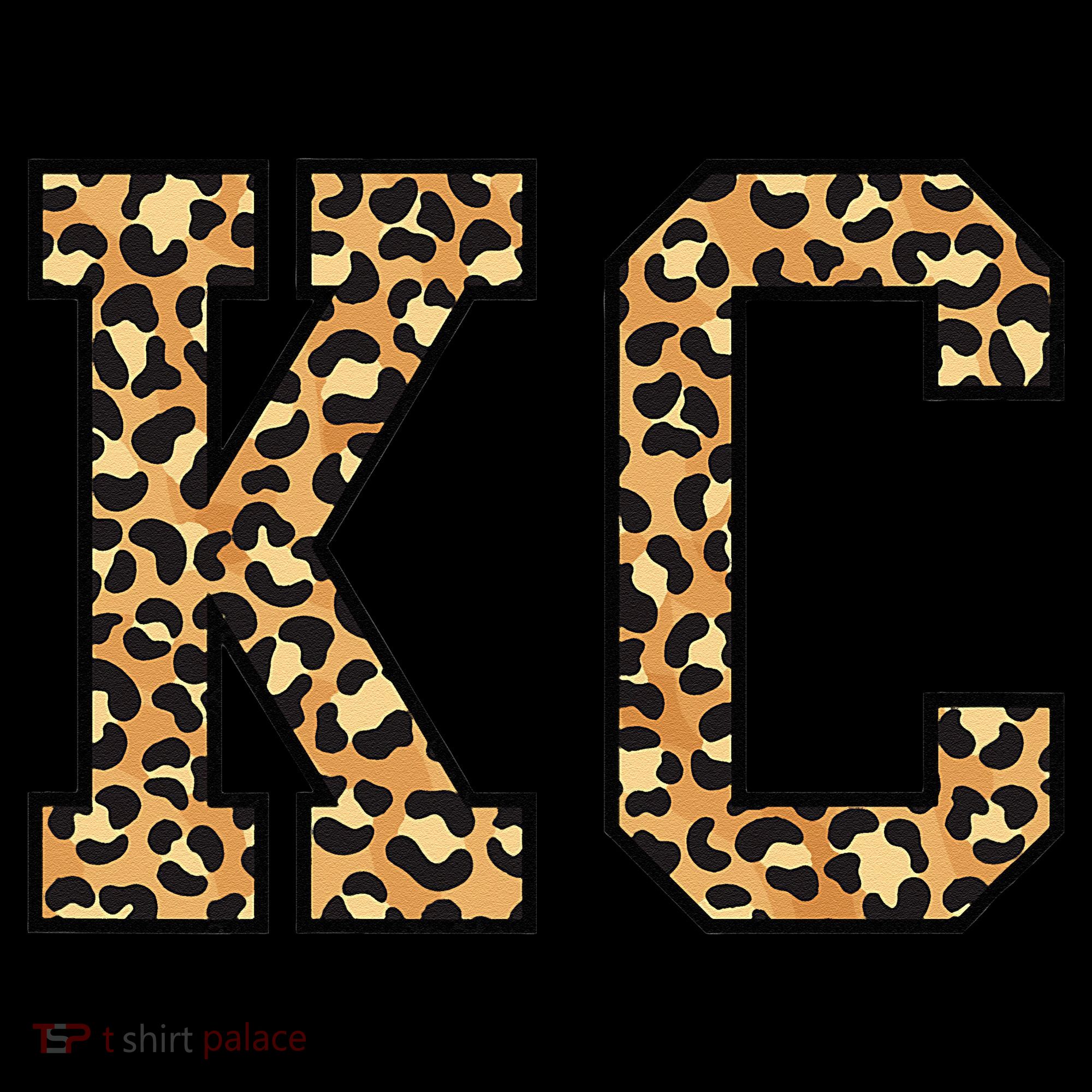KC Leopard Pattern Wo Kansas City Visor