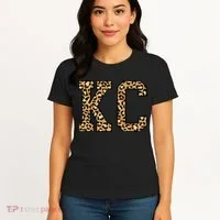 KC Leopard Pattern Wo Kansas City Women's T-Shirt thumb 4