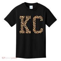 KC Leopard Pattern Wo Kansas City Kids T-Shirt thumb 0