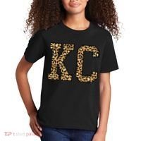 KC Leopard Pattern Wo Kansas City Kids T-Shirt thumb 2