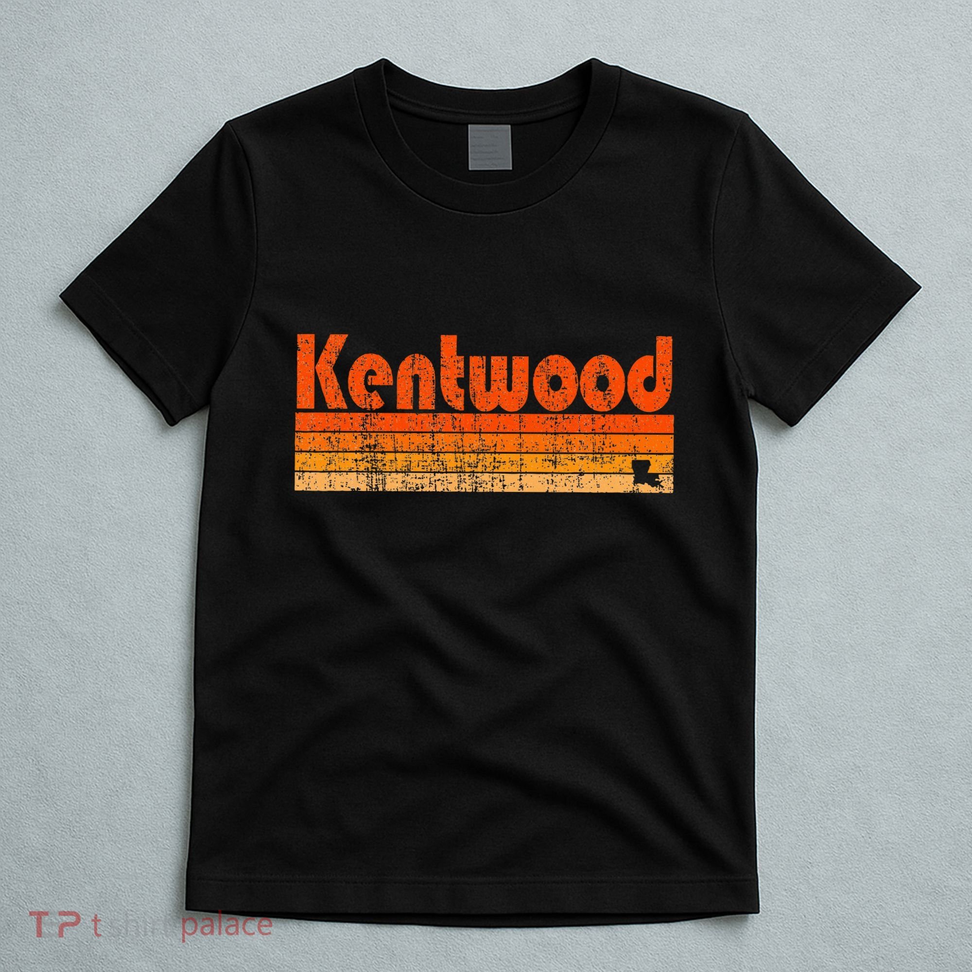 Kentwood Louisiana Retro 80s Style T-Shirt