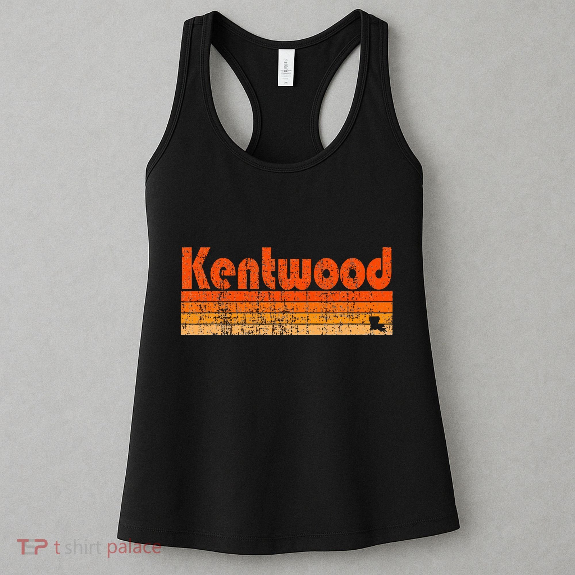 Kentwood Louisiana Retro 80s Style Women's Tank Top