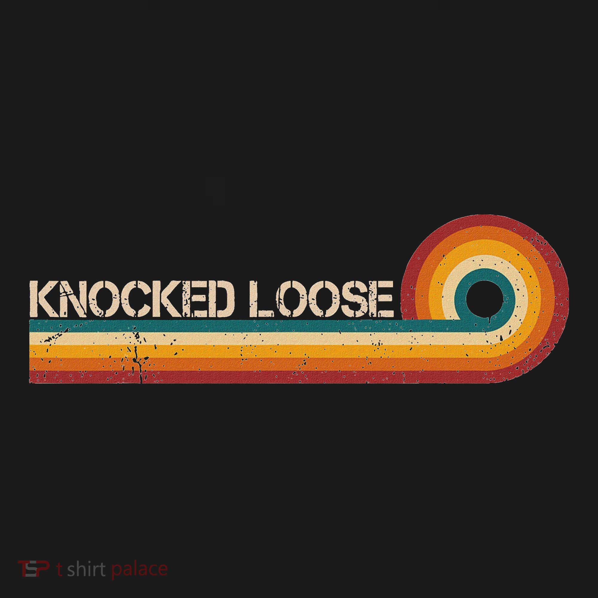 Knocked Loose Retro Stripes Musician Vintage T-Shirt