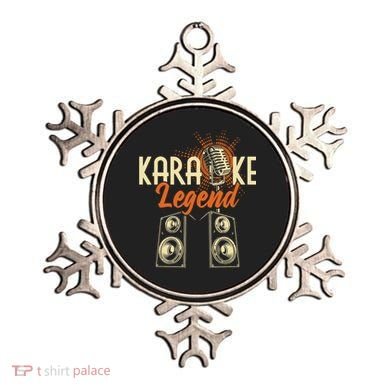 Karaoke Legend - Sing Music Bar Singer Singing Music Lover Ornament