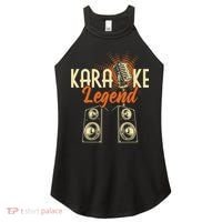 Karaoke Legend - Sing Music Bar Singer Singing Music Lover Women's Perfect Tri Rocker Tank thumb 0