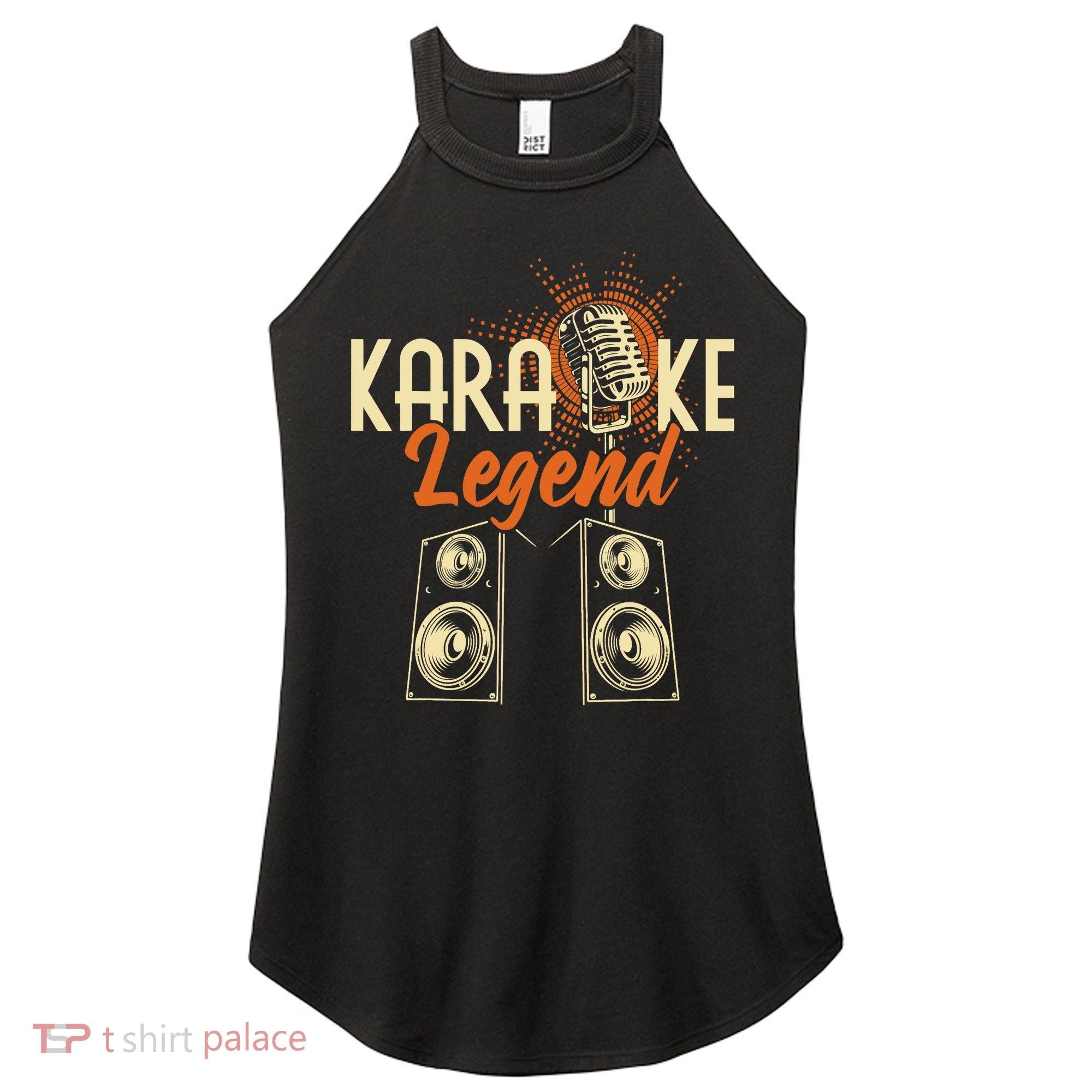 Karaoke Legend - Sing Music Bar Singer Singing Music Lover Women's Perfect Tri Rocker Tank