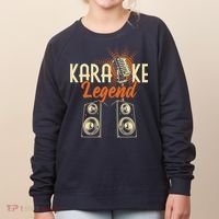 Karaoke Legend - Sing Music Bar Singer Singing Music Lover Women's Sweatshirt thumb 0