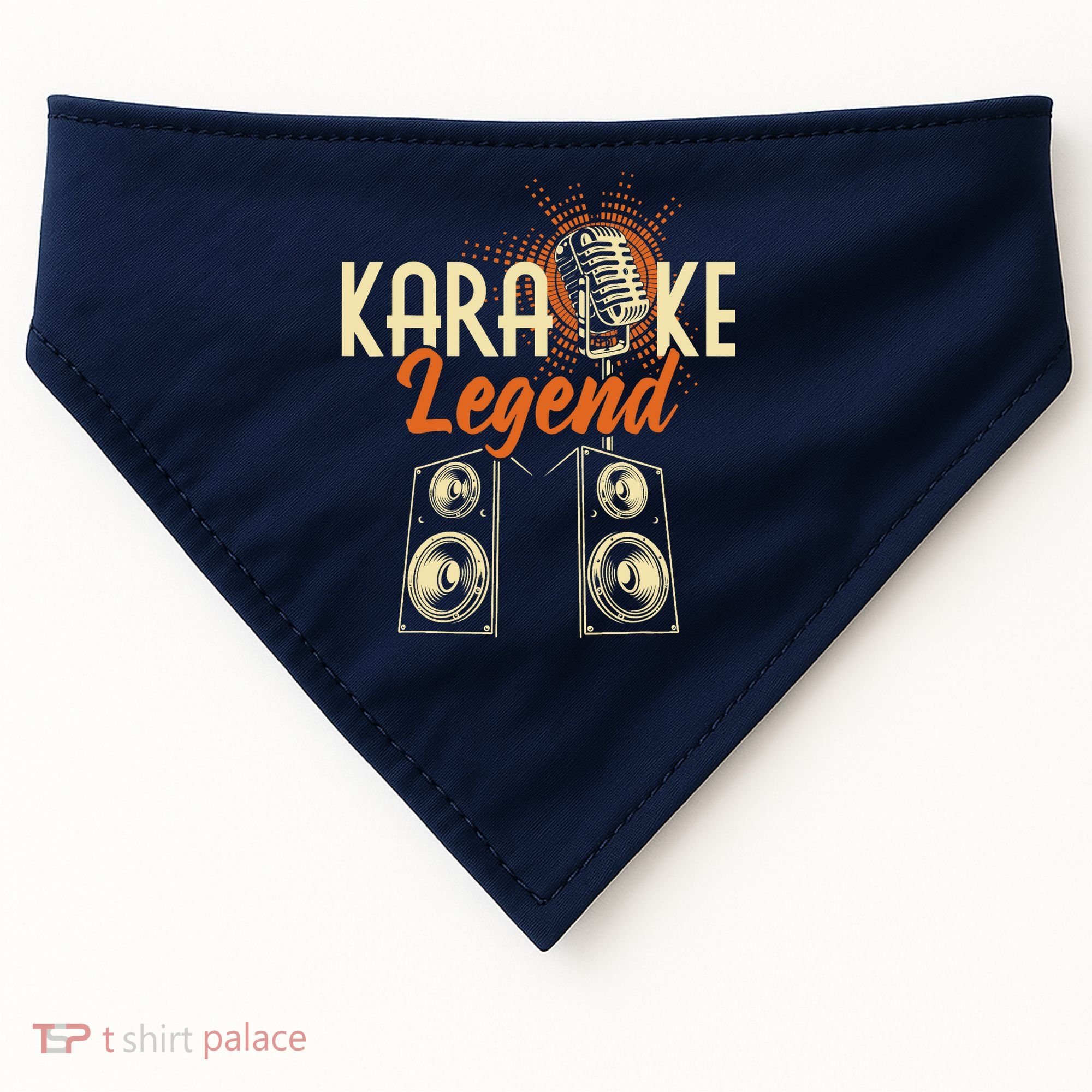Karaoke Legend - Sing Music Bar Singer Singing Music Lover USA-Made Doggie Bandana