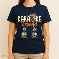 Karaoke Legend - Sing Music Bar Singer Singing Music Lover T-Shirt thumb 4