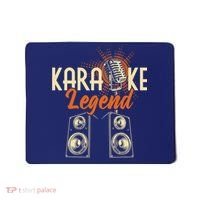 Karaoke Legend - Sing Music Bar Singer Singing Music Lover Mousepad thumb 0